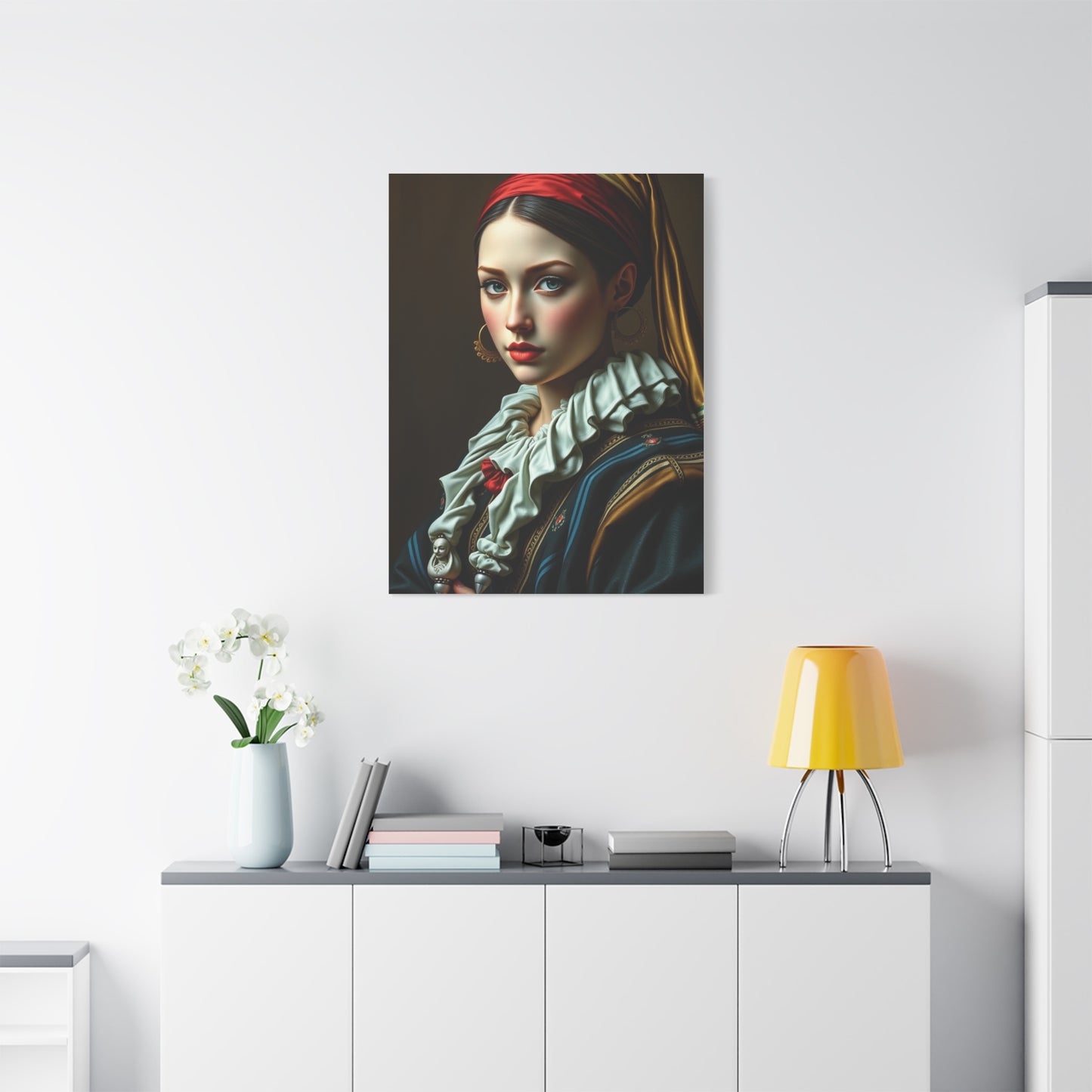 Graceful Outline Artwork Wall Art & Canvas Print