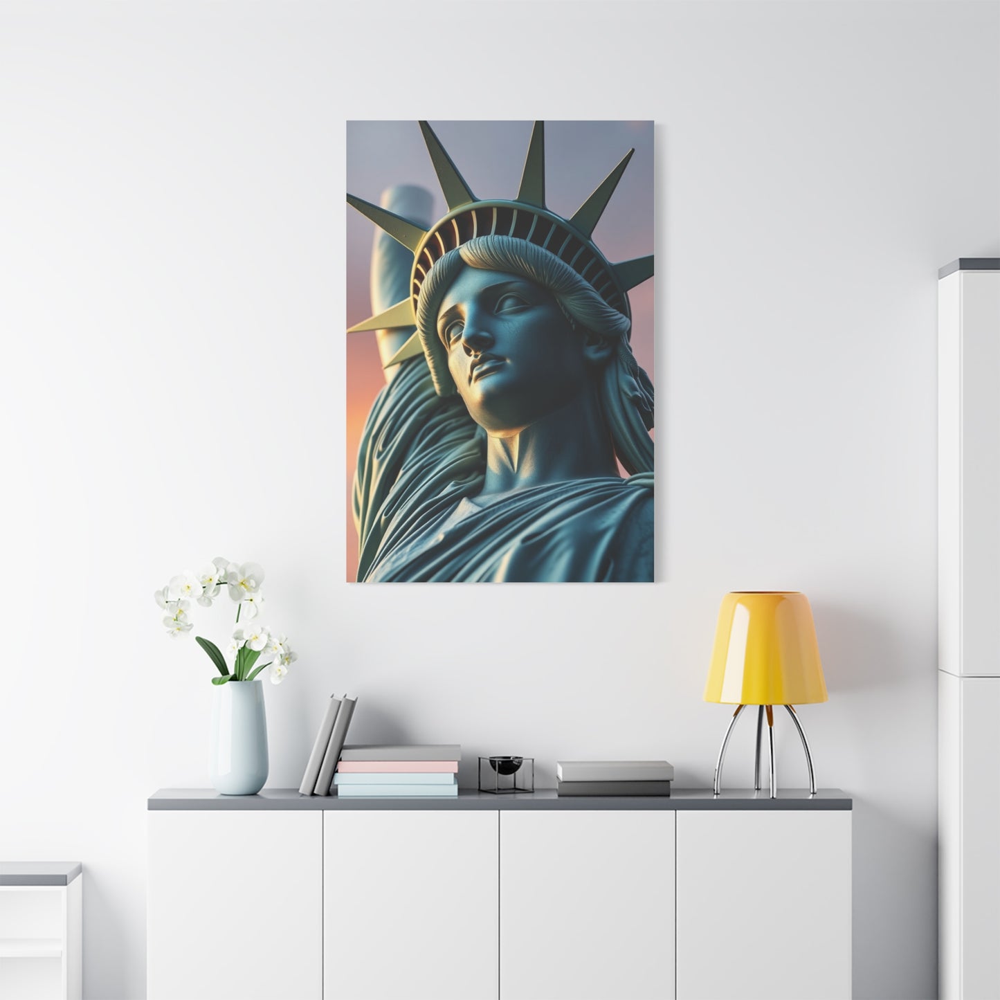 Majestic Freedom Portrait Wall Art & Canvas Print