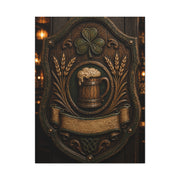 Irish Pub Heritage Crest Wall Art & Canvas Print