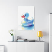 Playful Rubber Duck Bath Wall Art & Canvas Prints
