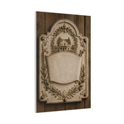 Home Blessing Carved Scripture Plaque Wall Art & Canvas Print