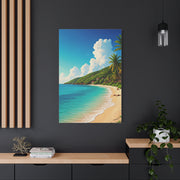 Sunlit Island Shore Retreat Wall Art & Canvas Prints