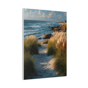 Coastal Dune Path Landscape Wall Art & Canvas Print