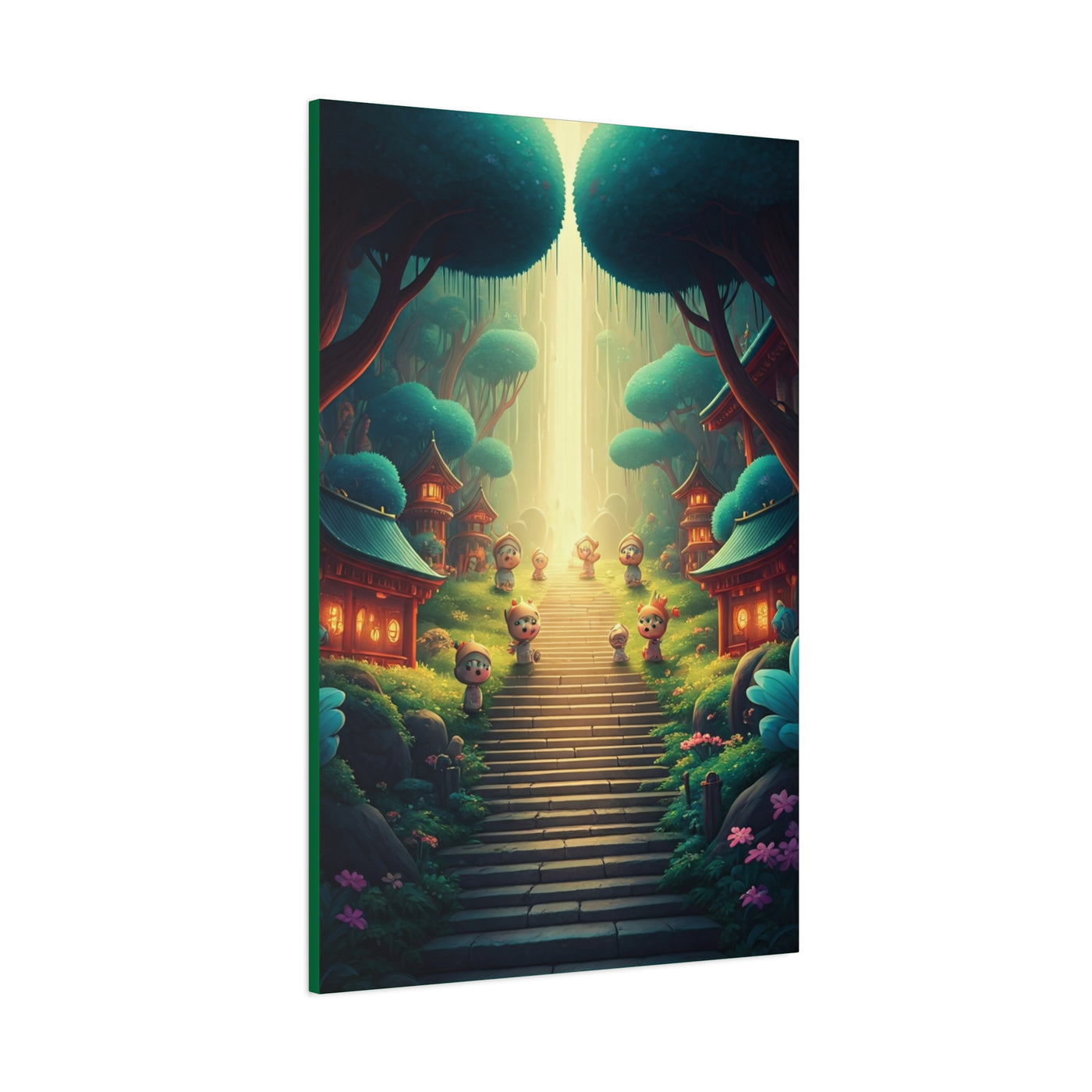Enchanted Forest Stairway Wall Art & Canvas Prints