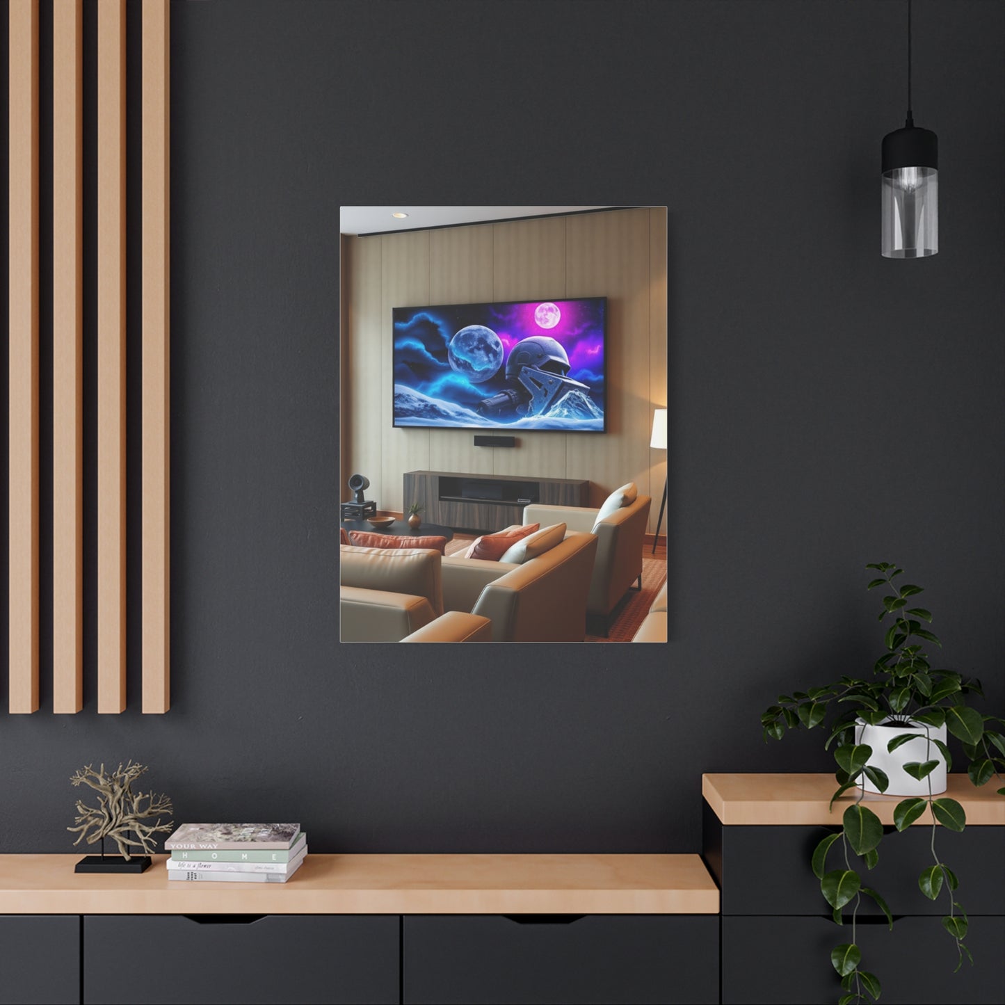 Vision Home Theater Art Art Wall Art & Canvas Print
