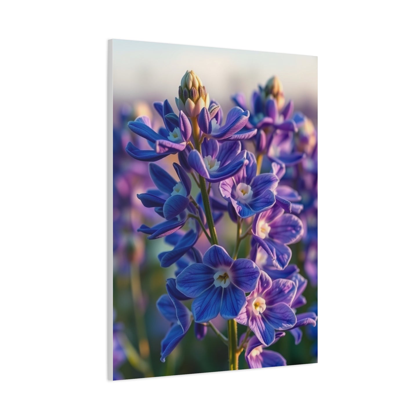 Supreme Collection Bluebonnet Flower Art Wall Art & Canvas Print