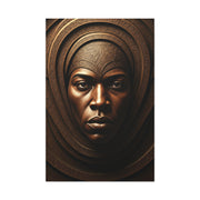 Sacred Bronze Empress Portrait Wall Art & Canvas Prints