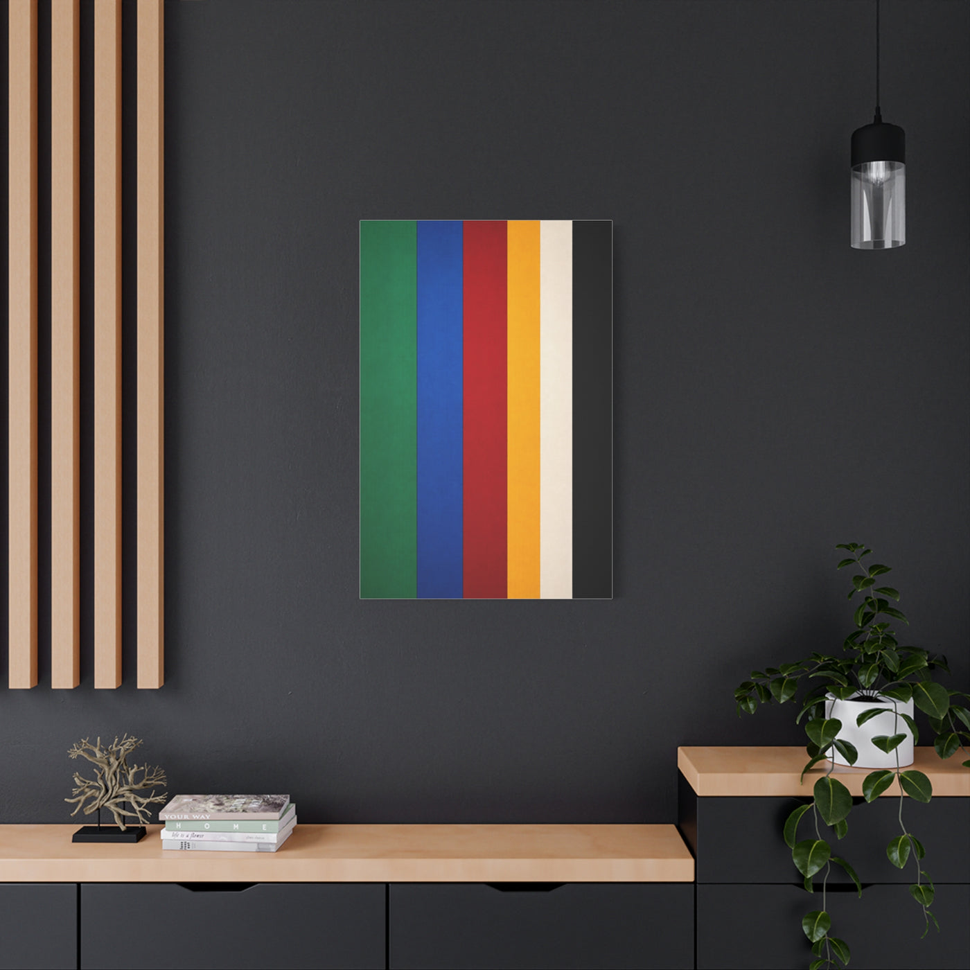 Hard-Edge Luxury Color-Field Wall Art & Canvas Print
