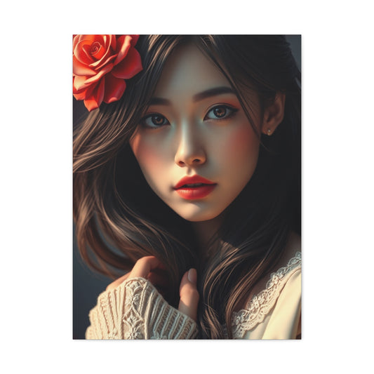 Serenade of Hearts Canvas Wall Art & Canvas Print