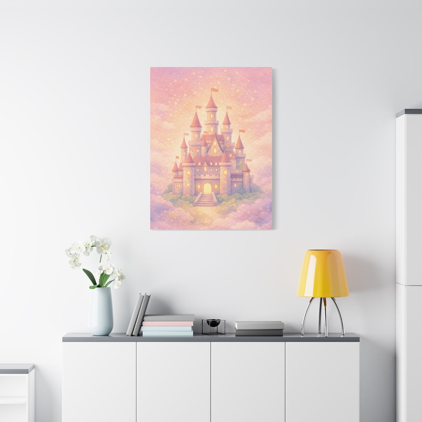 Fairytale Castle Dreamscape Wall Art & Canvas Print
