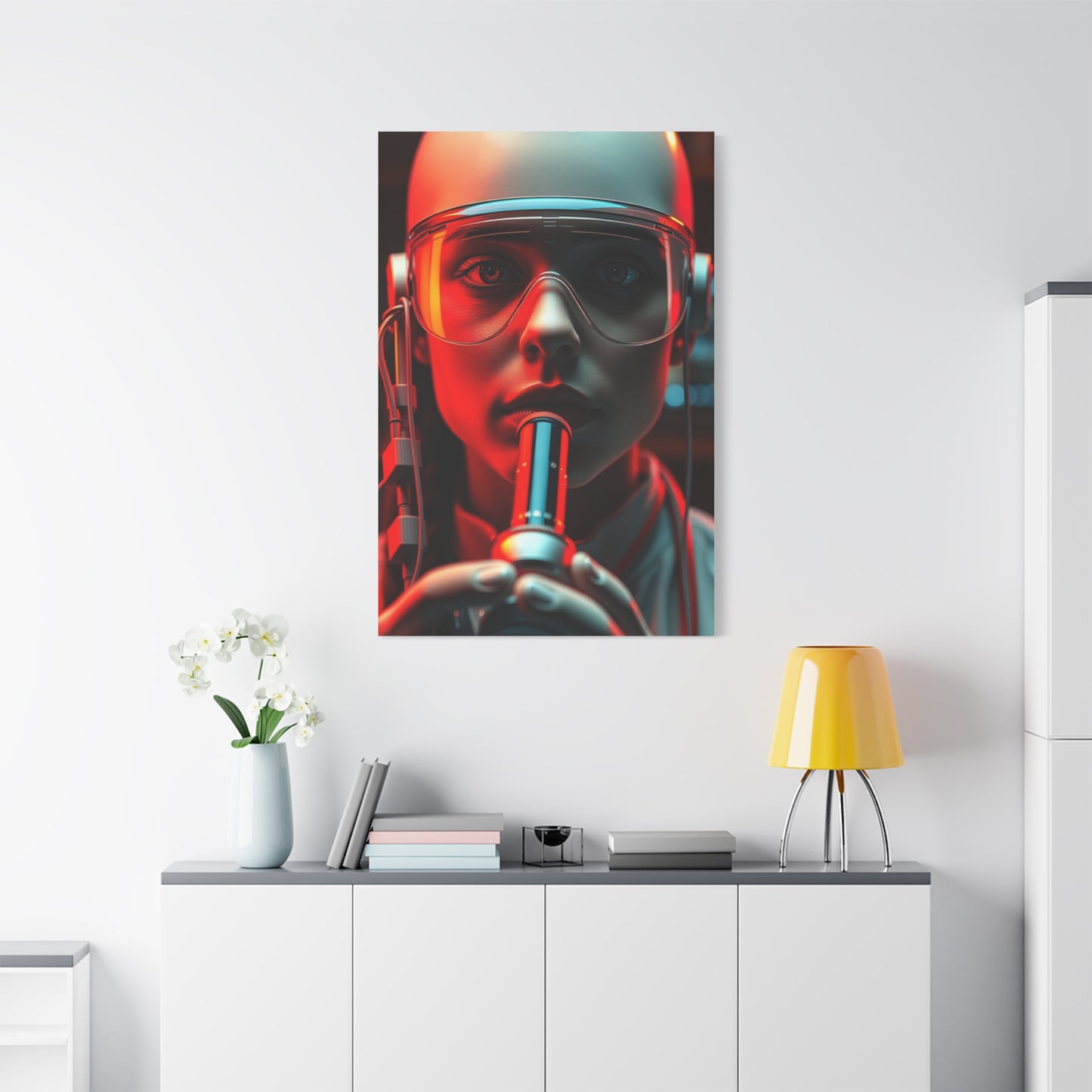Harmonic Fusion Tableau Wall Art & Canvas Print