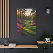 Championship Spring Azalea Golf Course Wall Art & Canvas Print