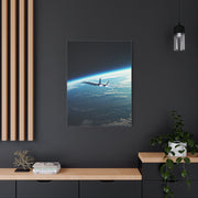 High-Altitude Spaceplane Earth Orbit Wall Art & Canvas Prints