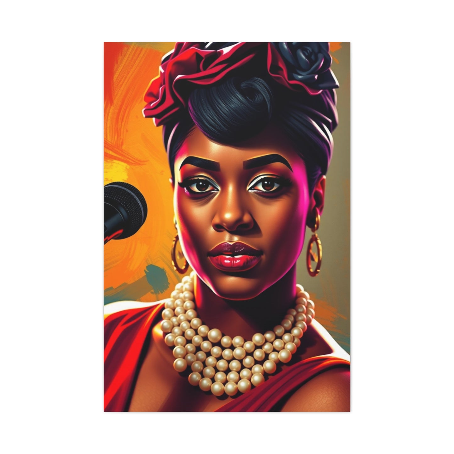 Supreme Billie Holiday Art Beautiful Collection Wall Art & Canvas Print