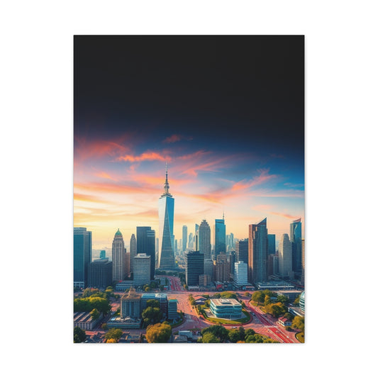 Supreme Skyline Art Beautiful Collection Wall Art & Canvas Print