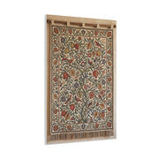 Medieval Floral Tree Tapestry Wall Art & Canvas Print