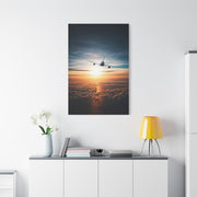 Skyward Sunset Departure Wall Art & Canvas Prints