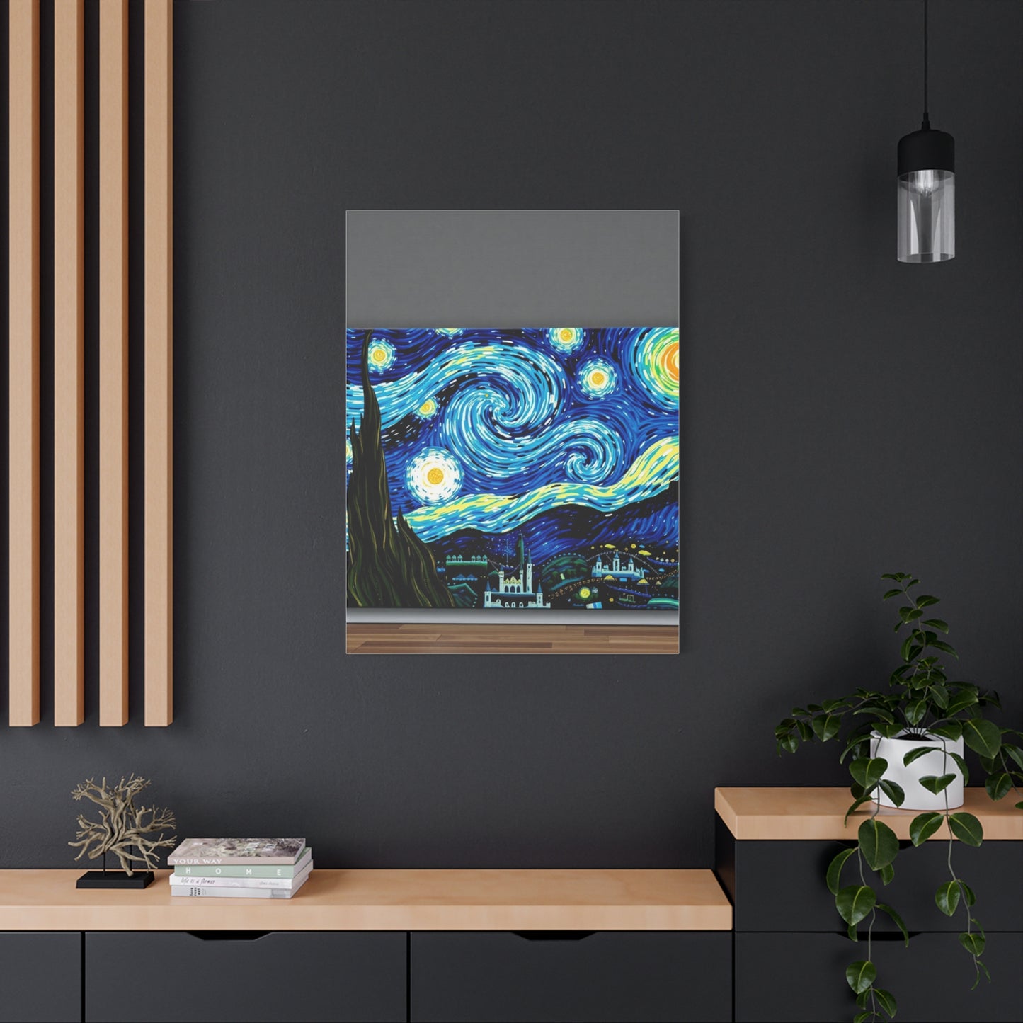 Supreme The Starry Night Canvas Art Beautiful Collection Wall Art & Canvas Print