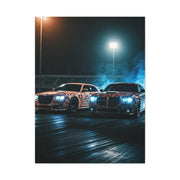 Twin Torque Launch Chrysler 300C SRT 8 vs Dodge Magnum Sleeper Wall Art & Canvas Prints