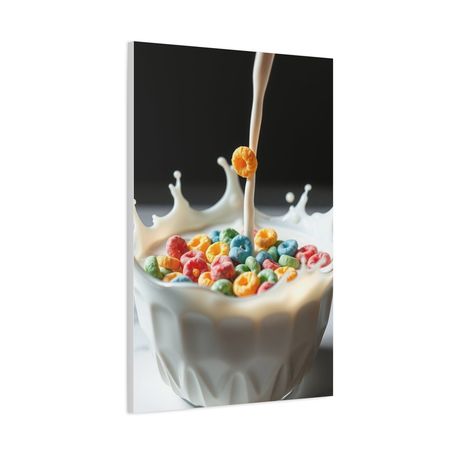Gastronomic Milk Splendor Art Wall Art & Canvas Print