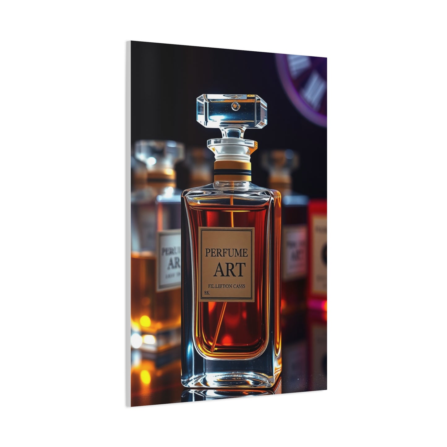 Perfume Bottle Art Supreme Canvas Wall Art & Canvas Print