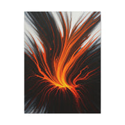 Fiery Energy Surge Abstract Wall Art & Canvas Prints
