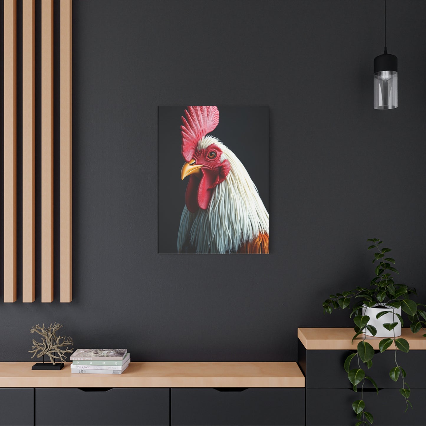 Chicken & Rooster Wall Art Refined Canvas Wall Art & Canvas Print