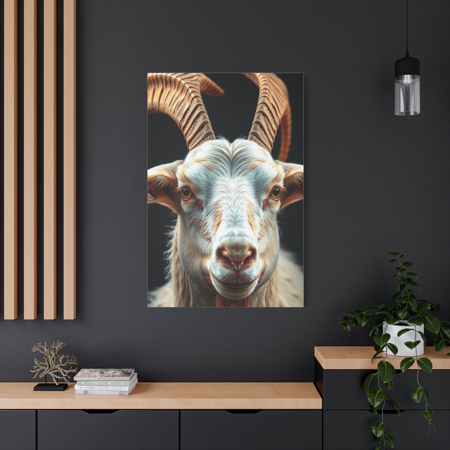Sublime Goat Tableau Wall Art & Canvas Print