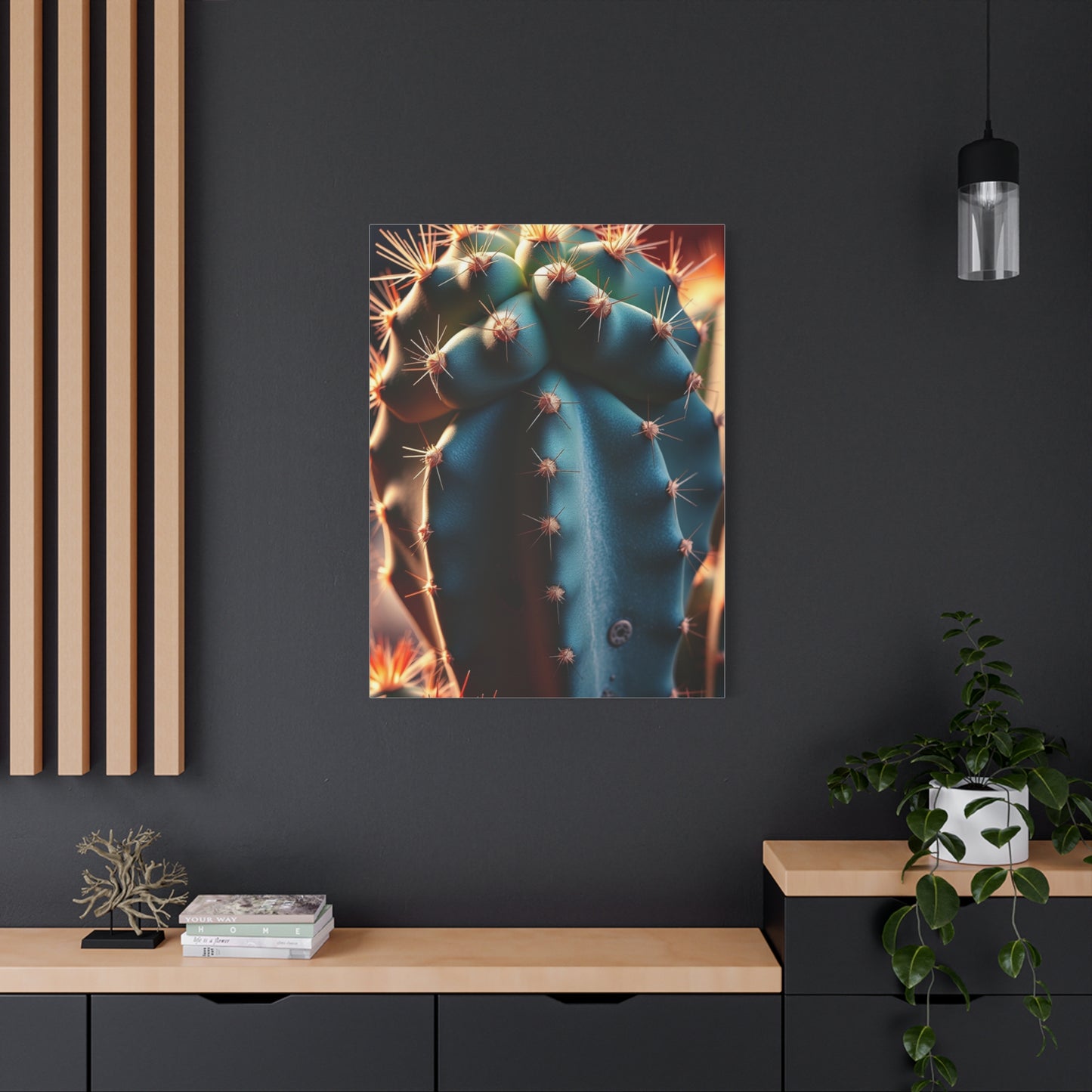 Succulent Serenity Art Wall Art & Canvas Print