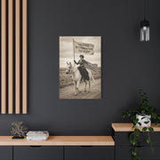 Suffrage Rider Equality Statement Wall Art & Canvas Print