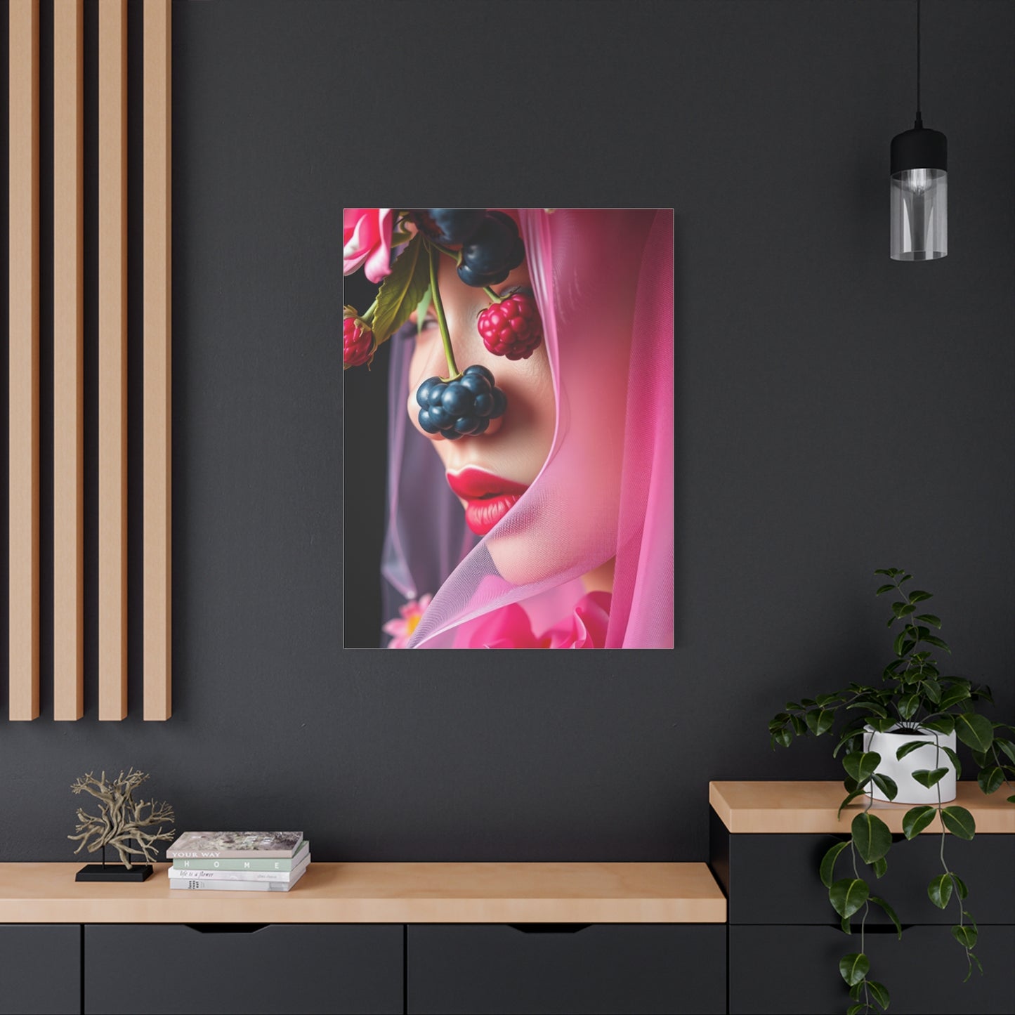 Rosé Sapphire Canvas