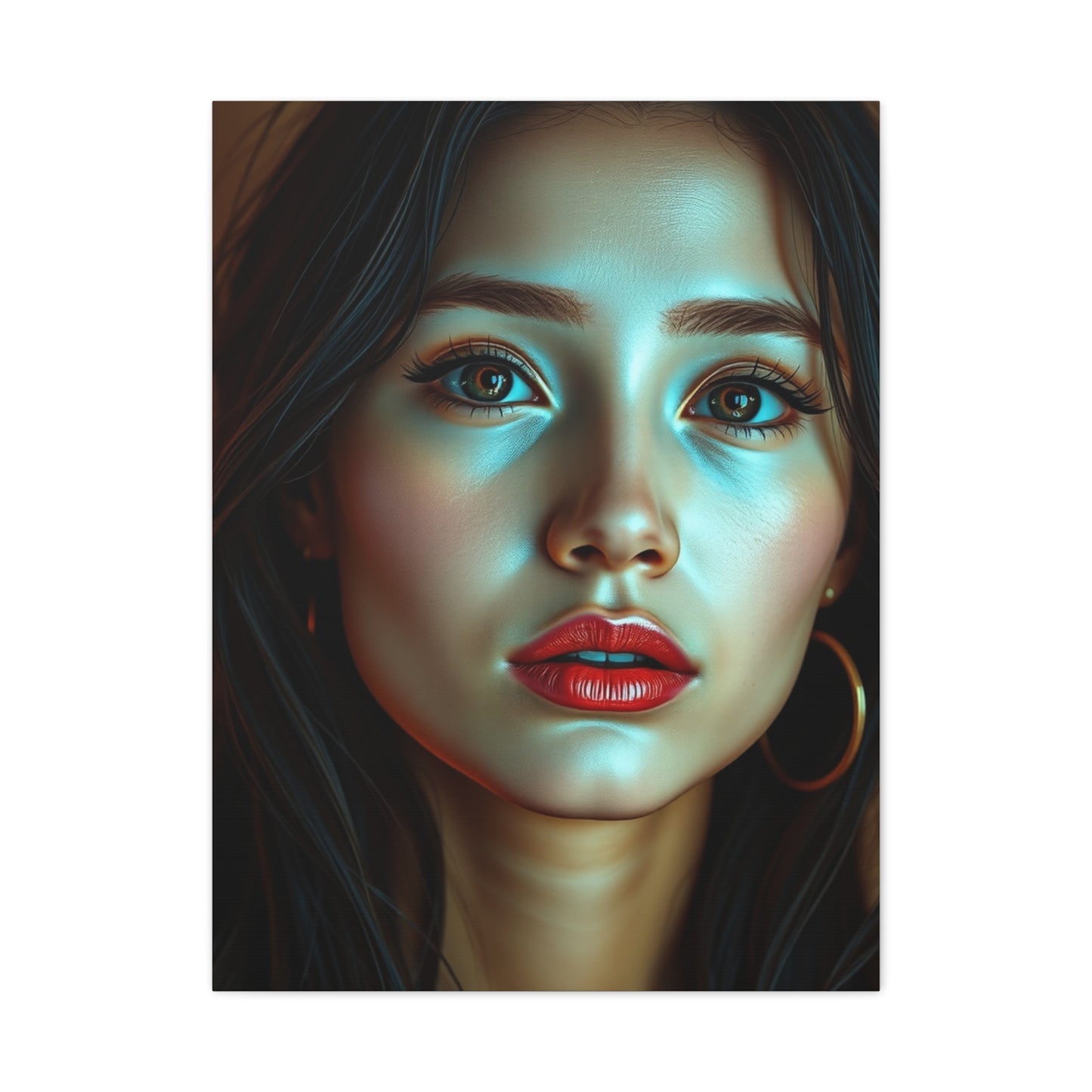 Graceful Queen Representation Wall Art & Canvas Print