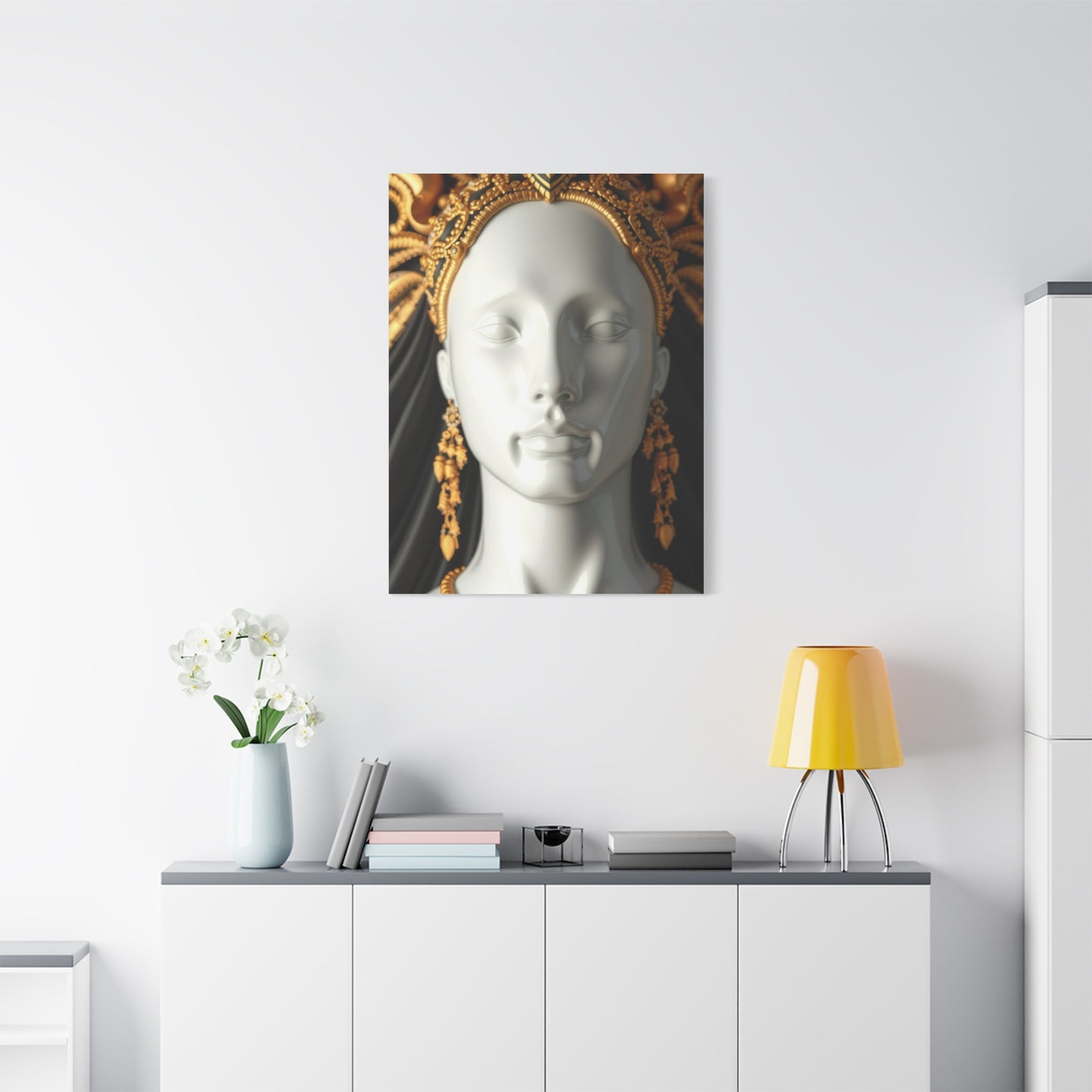 Black White and Gold Art Supreme Gallery Wall Art & Canvas Print