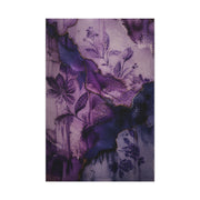 Purple Botanical Ceramic Texture Wall Art & Canvas Print