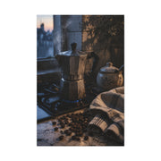 Italian Moka Pot Morning Ritual Wall Art & Canvas Print