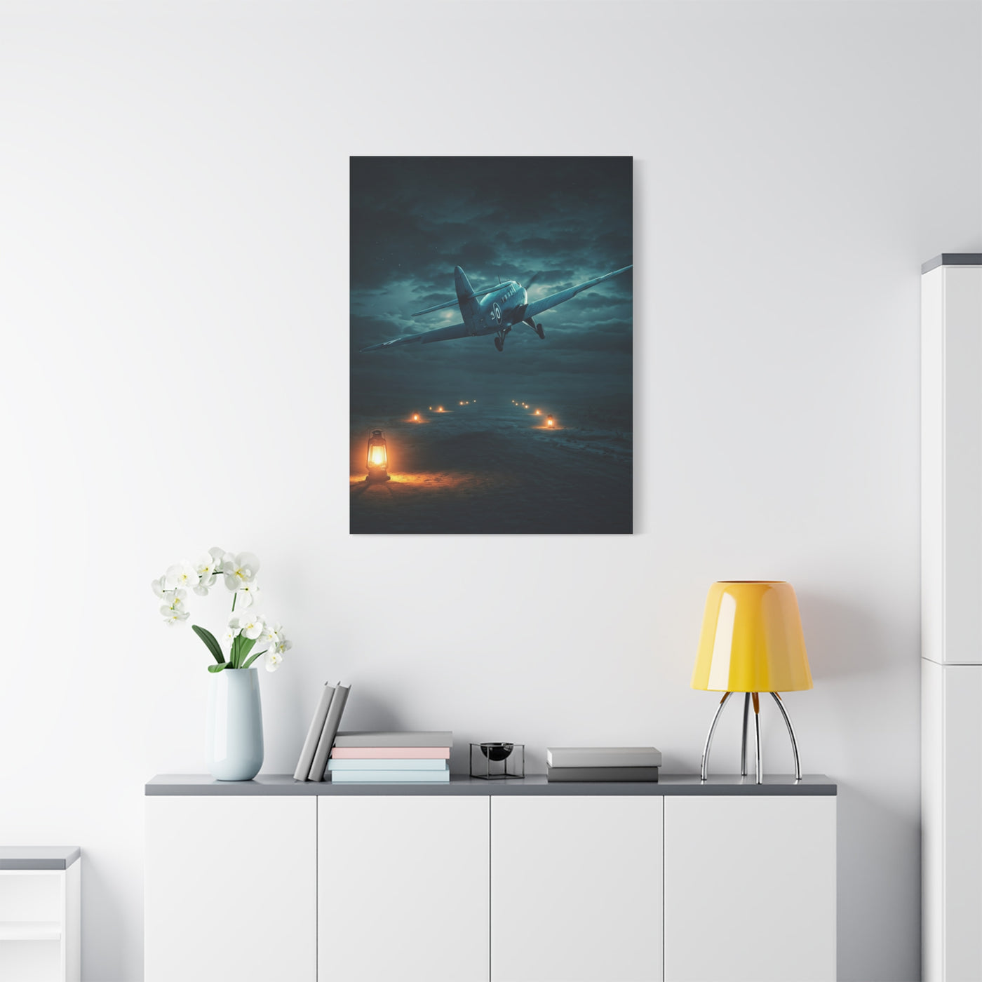 Storm Sky Night Flight Wall Art & Canvas Prints