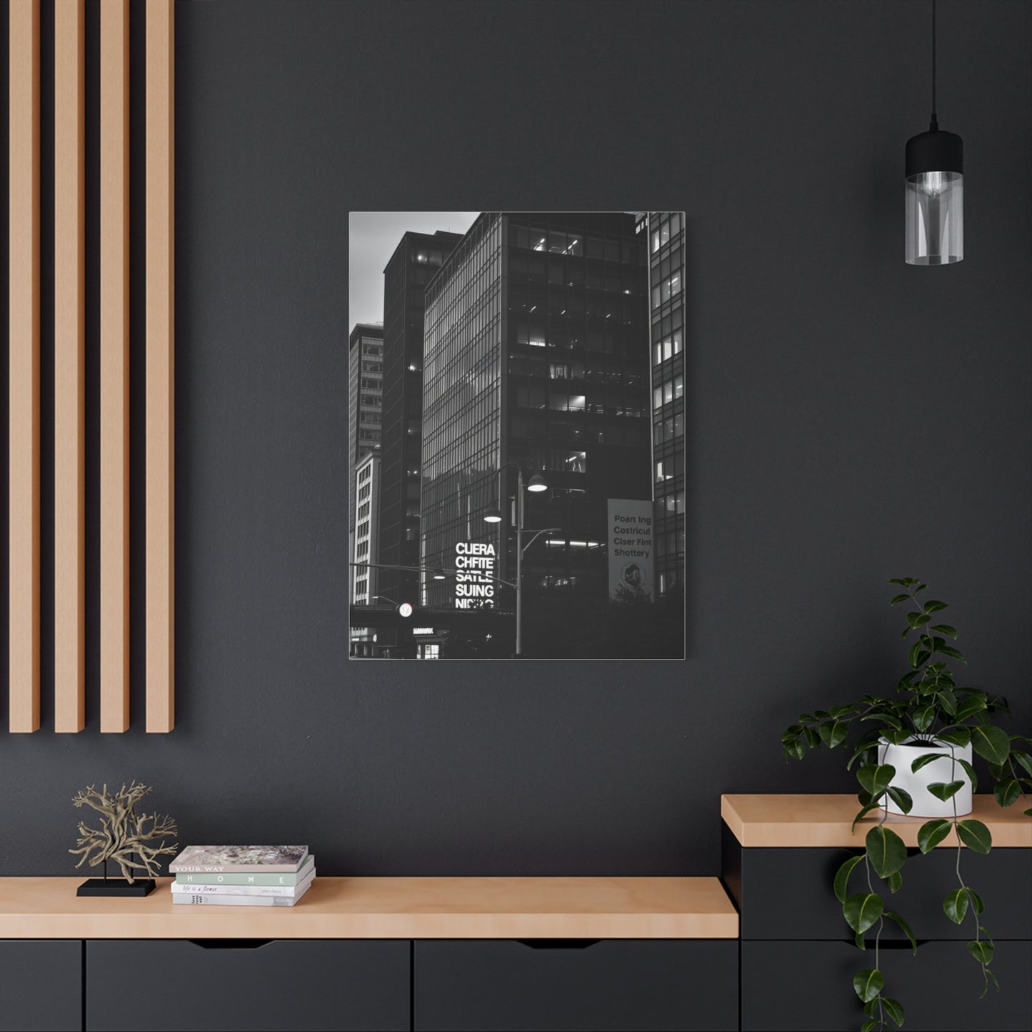 Elite Black & White Cityscapes Art Vision Wall Art & Canvas Print