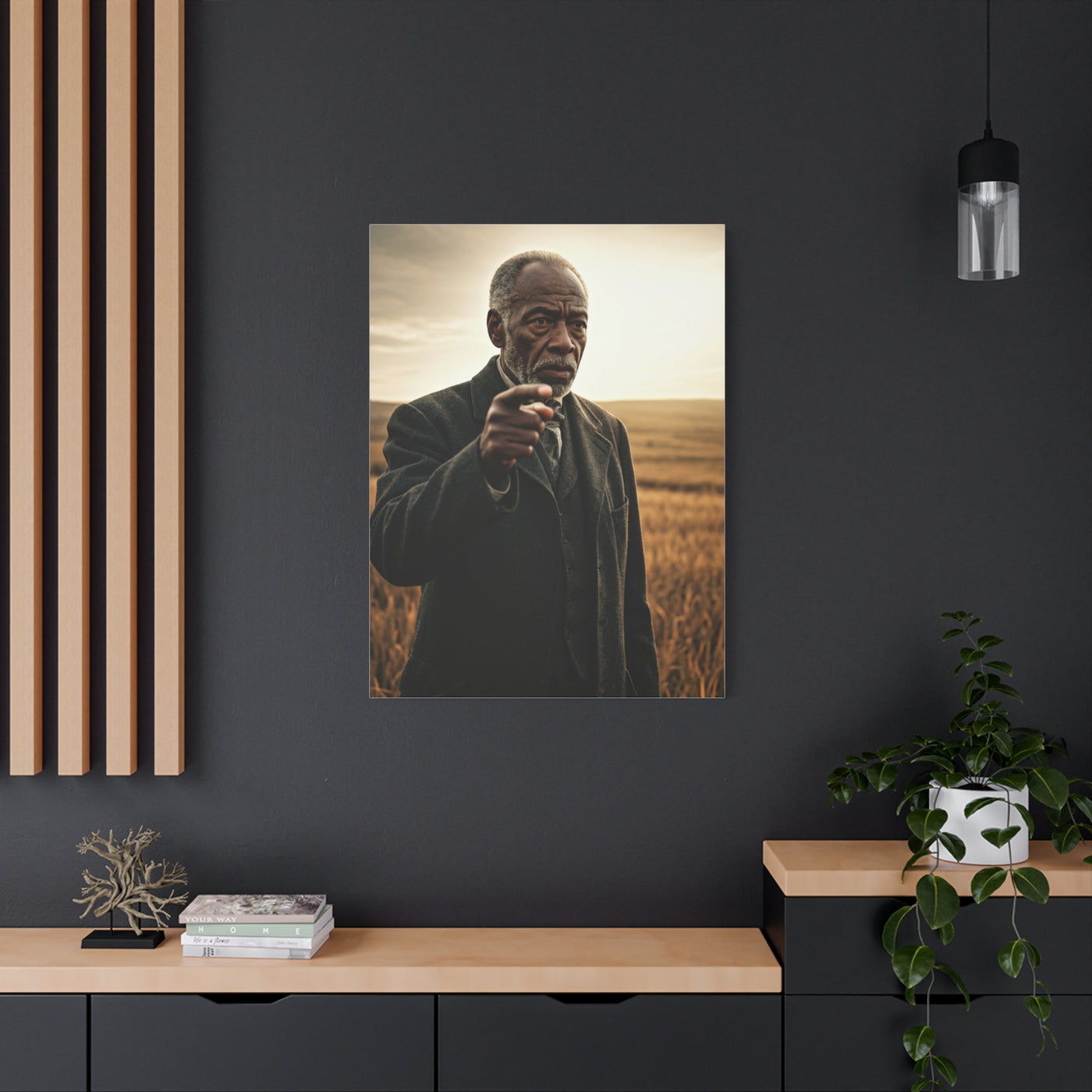 Voice of Conviction Portrait Wall Art & Canvas Prints