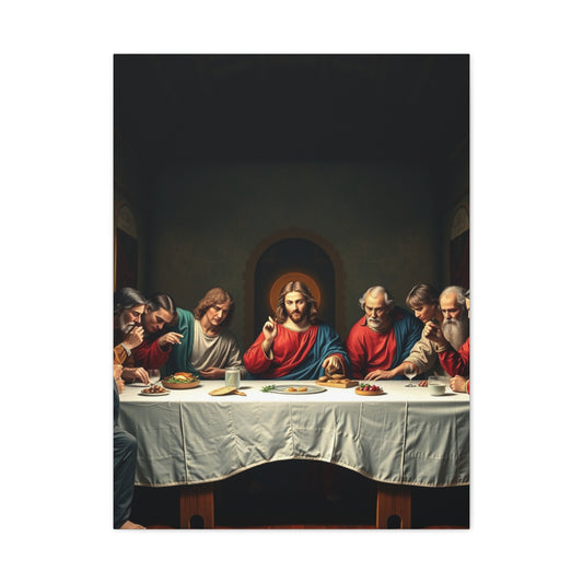 The Last Supper Art Canvas Art 4 Wall Art & Canvas Print