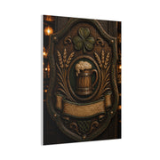 Irish Pub Heritage Crest Wall Art & Canvas Print
