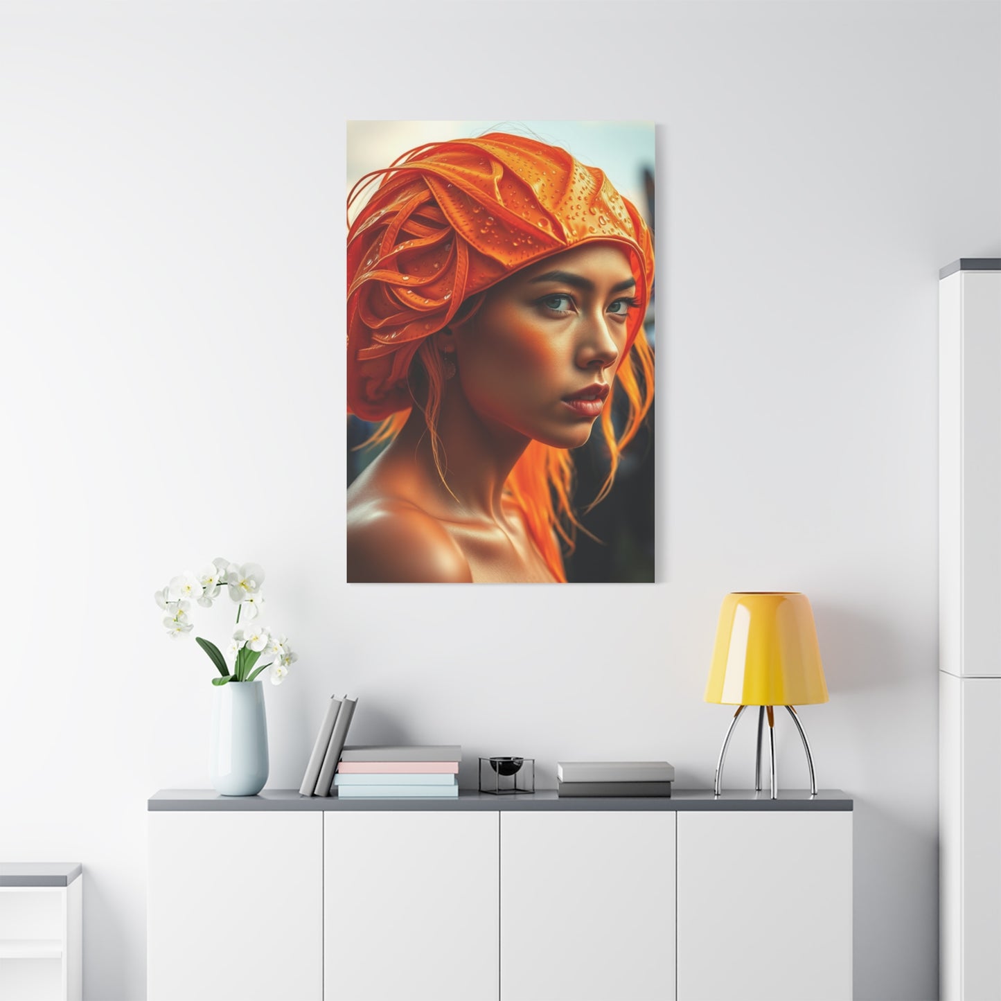 Pop of Orange Art Refined Canvas Wall Art & Canvas Print