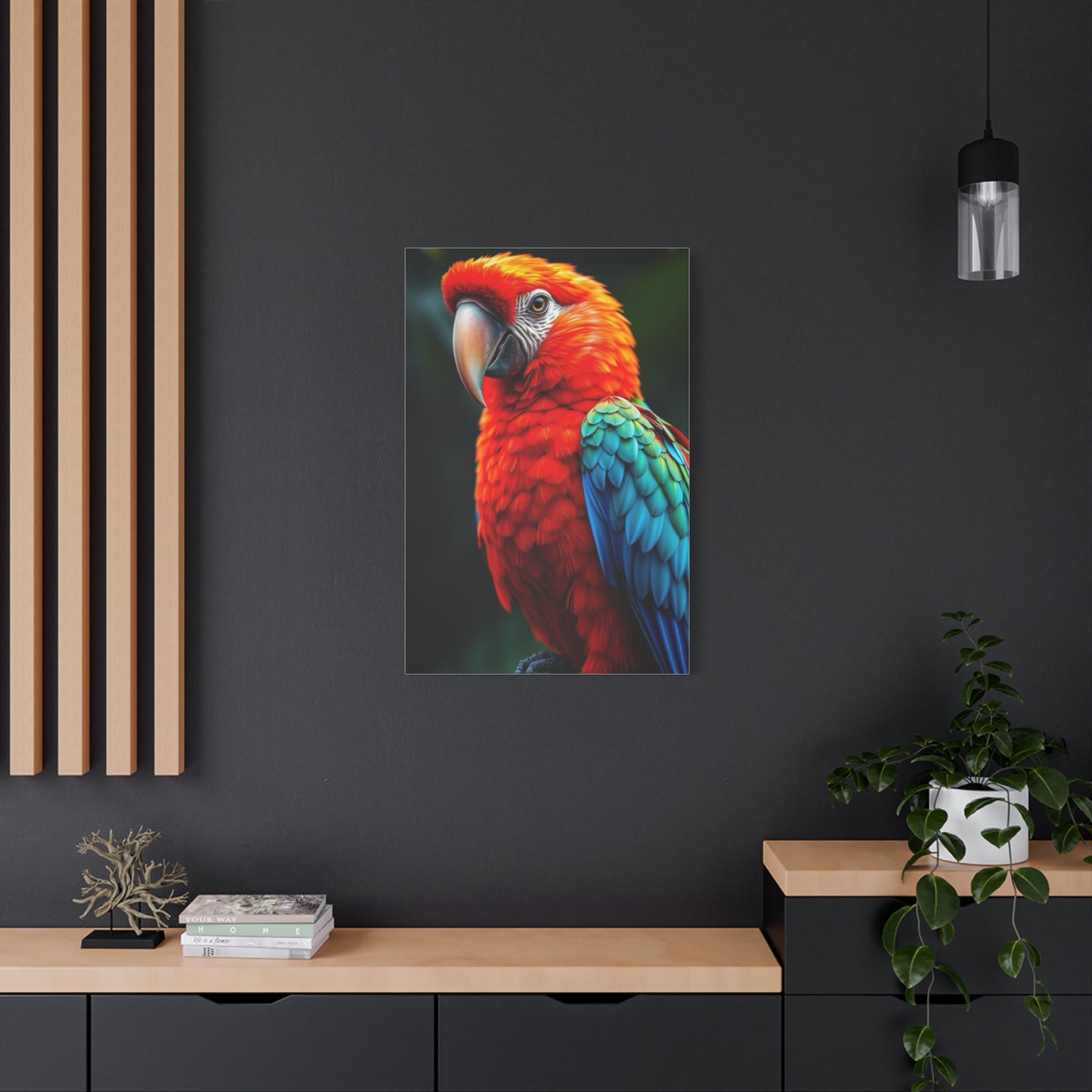Supreme Tropical Birds Art Beautiful Collection Wall Art & Canvas Print