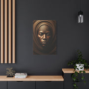 Sacred Bronze Empress Portrait Wall Art & Canvas Prints