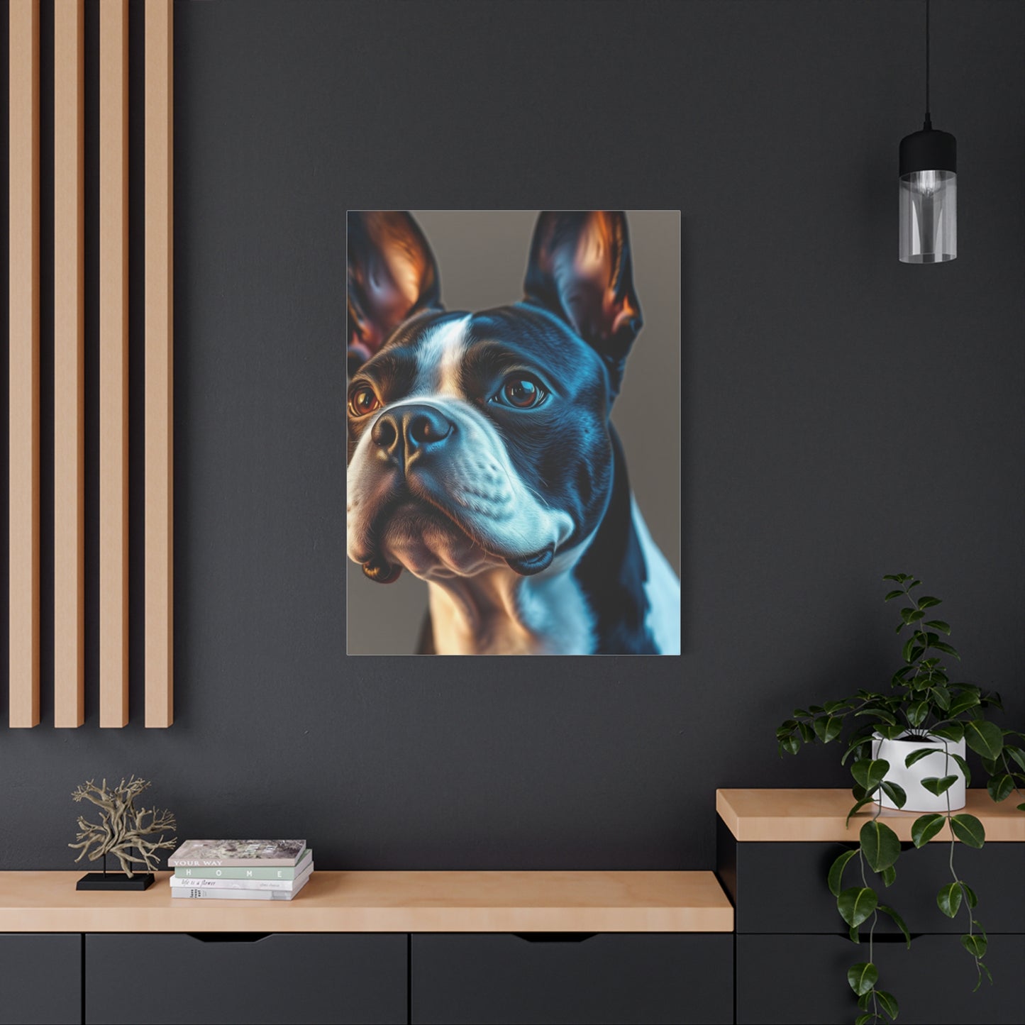 Boston Terrier Art Premium Gallery Wall Art & Canvas Print