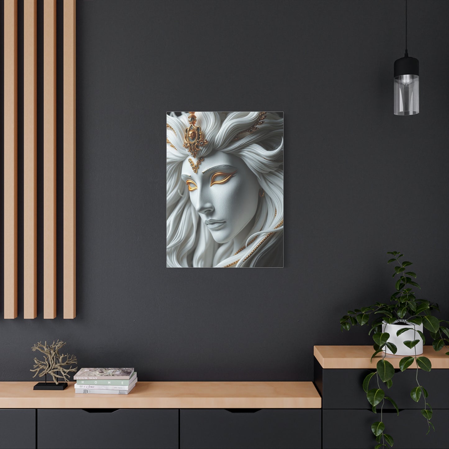 Supreme Black White and Gold Art Collection Wall Art & Canvas Print