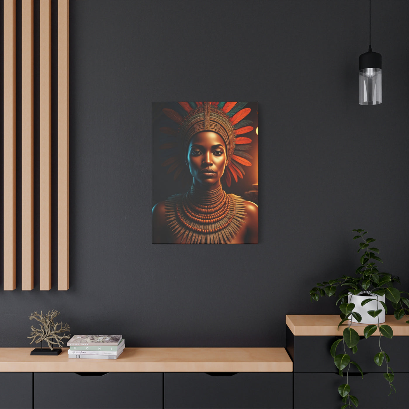Sun Crowned Queen Wall Art & Canvas Prints
