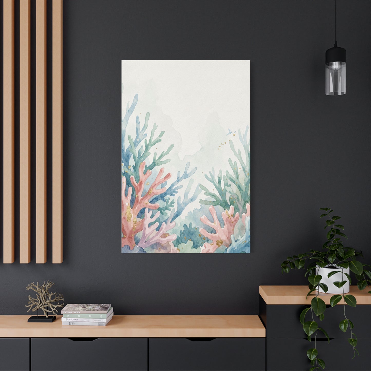 Pastel Coral Reef Study Wall Art & Canvas Prints