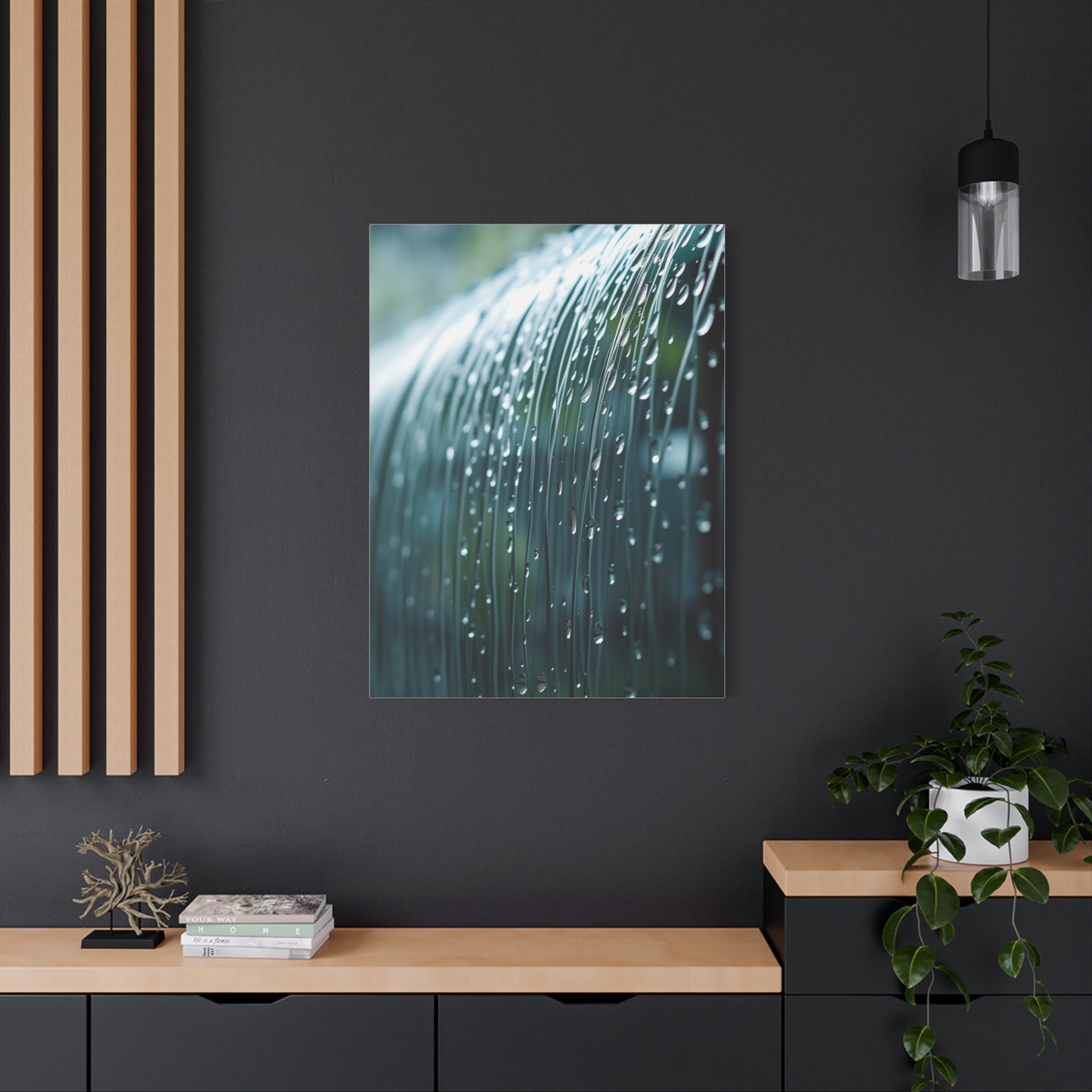 Masterpiece Rain Wall Art Vision Wall Art & Canvas Print