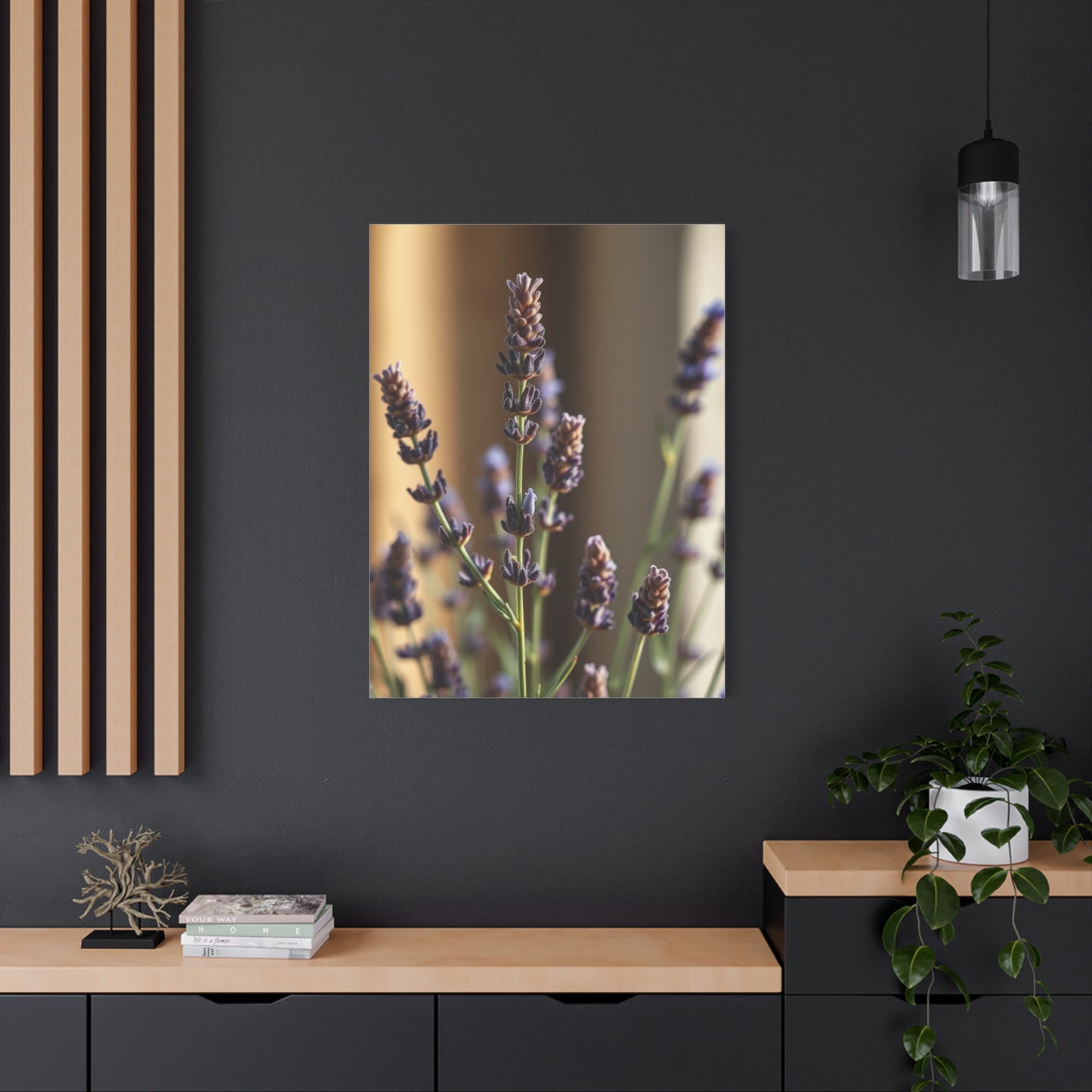 Lavender Herb Art Supreme Canvas Wall Art & Canvas Print