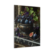 Fig & Wine Rustic Still Life Wall Art & Canvas Print